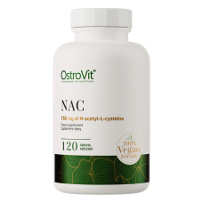 OstroVit uztura bagātinātājs NAC 150 (N-acetil-L-cisteīns), 120 tabl.