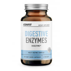 ICONFIT uztura bagātinātājs Gremošanas enzīmi DIGENZYME 500mg, 60 kaps.