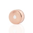 Equa vāciņš stikla pudelei Mettalic Rose Gold