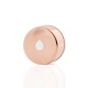 Equa vāciņš stikla pudelei Mettalic Rose Gold