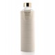 Equa Mismatch stikla ūdens pudele ar mākslīgās ādas apvalku Beige, 750ml