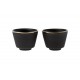 Vaidava Ceramics kolekcija Eclipse Gold Espresso krūzīšu komplekts (2gb), 74x55mm, 0,10l