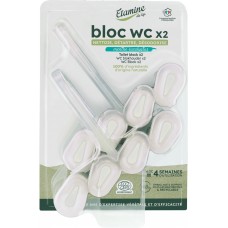 Etamine du Lys tualetes bloks ar piparmētras un eikalipta aromātu, 2 x 50g