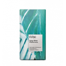 Vivani BIO melnā šokolāde ar 40% piparmētru pildījumu, 100g
