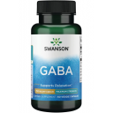 Swanson uztura bagātinātājs Gaba (Gamma aminosviestskābe) 750mg, 60 kaps.