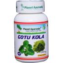 Planet Ayurveda uztura bagātinātājs Gotu Kola, 60kaps.