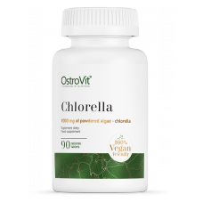 OstroVit uztura bagātinātājs Hlorella (chlorella) 1000mg, 90 tabl.