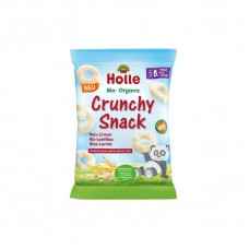 Holle BIO kraukšķīgās rīsu - lēcu uzkodas zīdaiņiem no 8 mēnešu vecuma, 25g