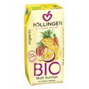 Hollinger BIO negāzēts multaugļu sulas dzēriens "Multi Sunrise", 0,2l