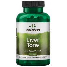 Swanson uztura bagātinātājs aknu detoksikācijai Liver Tone, 120 tabl.