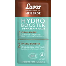 Luvos Hydro Booster intensīvi mitrinoša, divdaļīga sejas maska, 9,5ml