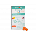 Norsan Omega 3 Kids Jelly dabiskas zivju eļļas pastilas bērniem, 120 gb.