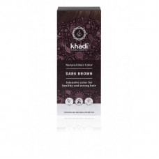 Khadi augu izcelsmes matu krāsa "Dark Brown", 100g