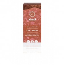 Khadi augu izcelsmes matu krāsa "Light Brown", 100g