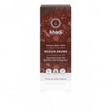 Khadi augu izcelsmes matu krāsa "Medium Brown", 100g