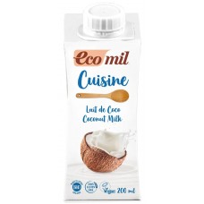 Ecomil BIO kokosriekstu kulinārijas krēms, 200ml