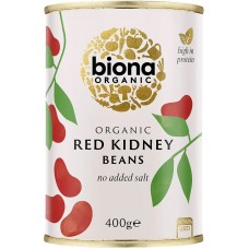 Biona BIO konservētas sarkanās pupiņas, bez sāls, 400g