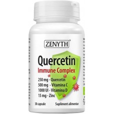 Zenyth uztura bagātinātājs Quercetin Immune Complex (kvercetīns) 250mg, 30 kaps.