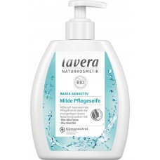 Lavera Basis Sensitiv šķidrās ziepes ar bio alveju un kumelīti, 250ml