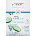 Lavera maska / salvete sejai, mitrinošā, ar gurķi un ledus ūdeni, 1gb.