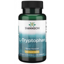 Swanson uztura bagātinātājs L-Triptofāns (L-Tryptophan) 500mg, 60 kaps.