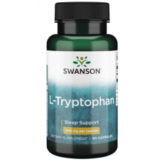 Swanson uztura bagātinātājs L-Triptofāns (L-Tryptophan) 500mg, 60 kaps.
