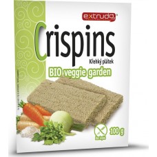Extrudo BIO kukurūzas sausmaizītes ar dārzeņiem, 100g