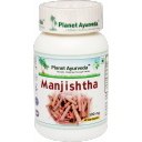 Planet Ayurveda uztura bagātinātājs Manjistha (sirdslapu rūbija), 60kaps.
