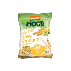 Mogli BIO plēkšņu kviešu maizes stienīši ar siera garšu, 75g