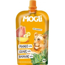 Mogli BIO mango, guavas, banānu biezenis, 120g