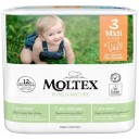 Moltex eko autiņbiksītes zīdaiņiem Midi 4 - 9 kg, 33gb.