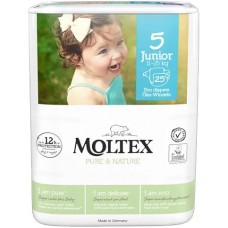 Moltex eko autiņbiksītes mazuļiem Junior 11 - 25 kg, 25gb.