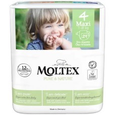 Moltex eko autiņbiksītes mazuļiem Maxi 7 - 14 kg, 29gb.
