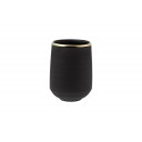 Vaidava Ceramics kolekcija Eclipse Gold krūzīte ar zelta maliņu, 80x105mm, 0,32l