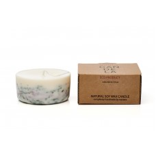 Munio Candela Naturella mazā sojas vaska svece ar aromātu - virši, 220ml