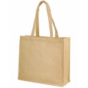Parcels džutas soma ar garu rokturi 39x15x35 cm