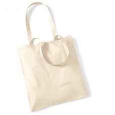 Parcels auduma maisiņš/soma, balts, 38x42 cm
