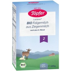 Topfer BIO Lactana 2 kazas piena maisījums mazuļiem no 6 mēnešu vecuma, 400g