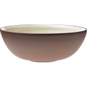 Vaidava Ceramics kolekcija Earth Raw bļoda brūna matēta, 300x100mm, 3,0l