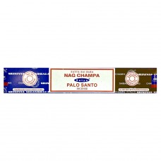 Satya smaržkociņi mix Nag Champa & Palo Santo, 8x2g