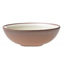 Vaidava Ceramics kolekcija Earth Raw bļoda brūna matēta, 165x60mm, 0,6l