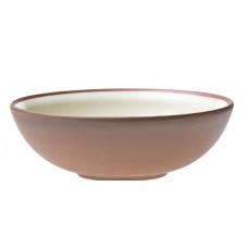 Vaidava Ceramics kolekcija Earth Raw bļoda brūna matēta, 165x60mm, 0,6l