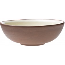 Vaidava Ceramics kolekcija Earth Raw bļoda brūna matēta, 235x85, 2l