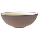 Vaidava Ceramics kolekcija Earth Raw bļoda brūna matēta, 190x70mm, 1l