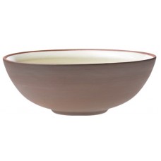 Vaidava Ceramics kolekcija Earth Raw bļoda brūna matēta, 190x70mm, 1l