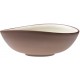 Vaidava Ceramics kolekcija Earth Raw bļoda brūna matēta, izliekta 240x90 mm, 2l