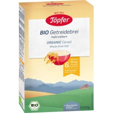 Topfer BIO auzu pārslu pilngraudu biezputra no 6. mēn., 175g