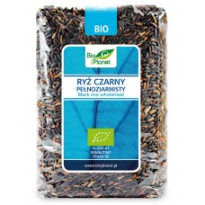 Bio Planet BIO pilngraudu rīsi, melnie, 500g