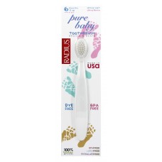Radius Pure Baby zobu birste mazuļiem, no 6 mēn. (no 0,5–1,5 gadu vecumam)