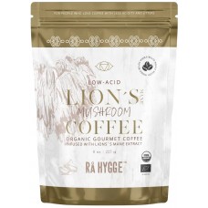 Ra Hygge BIO kafijas pupiņas ar Lion's Mane (lauvas krēpes) sēnēm Focus, 227g